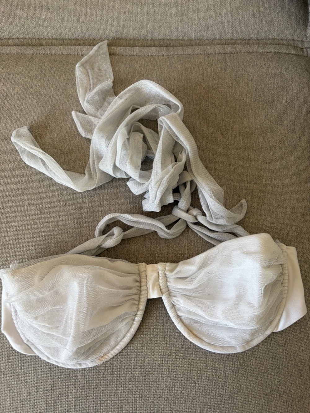 Beach Riot Drea Top-White - Picture 4 of 7